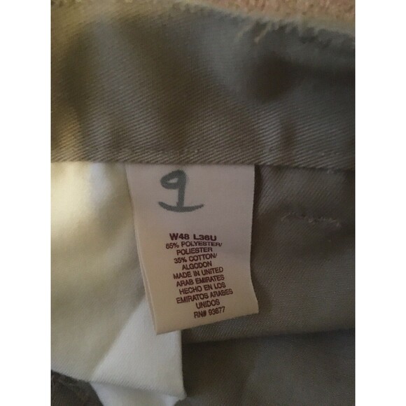 BIg Mac Workwear Dark Khaki Casual Work Uniform Pants Mens Size 48x36 - Picture 10 of 10